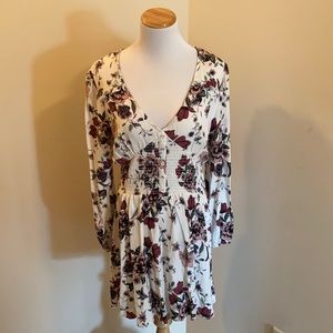 Floral mini dress